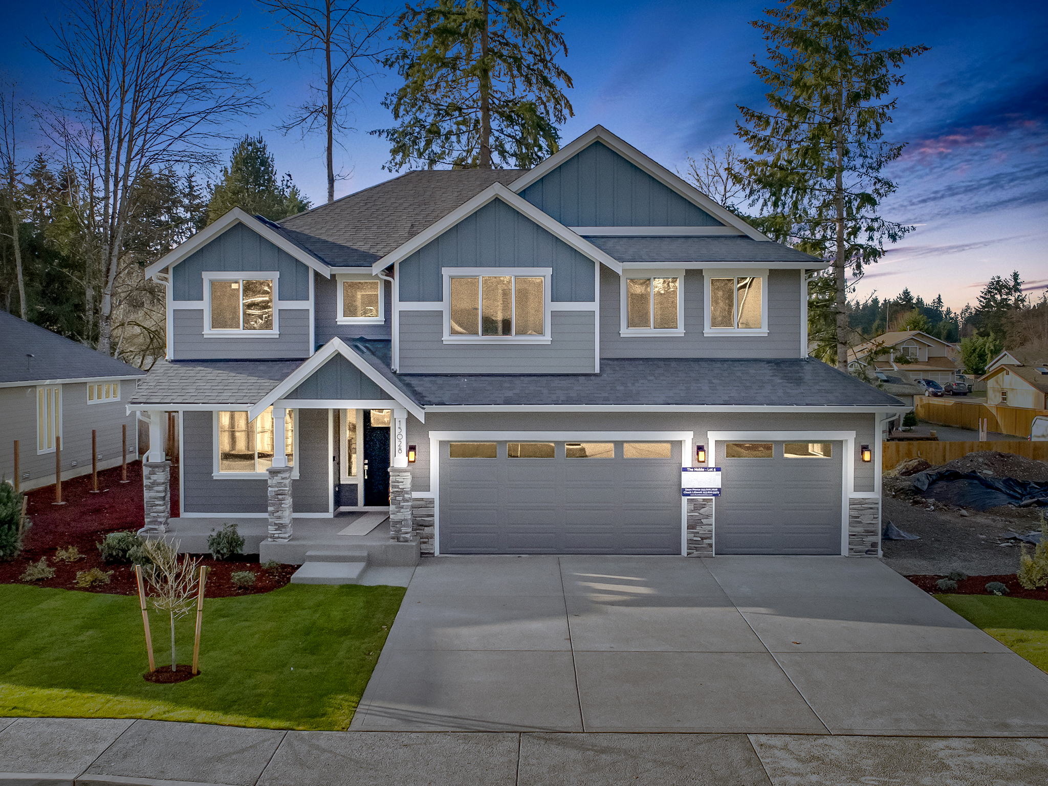 East Park Rush Residential Puyallup Washington New Homes